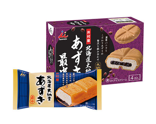 北海道大納言あずき最中 シリーズ 商品情報 井村屋株式会社