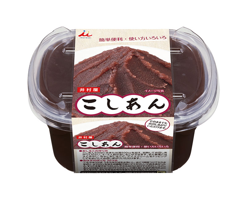 500gこしあん 商品情報 井村屋株式会社 500gこしあん 商品情報 井村屋株式会社