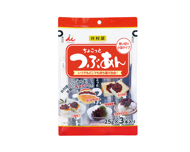 つぶあんトッピング | 商品情報 | 井村屋株式会社