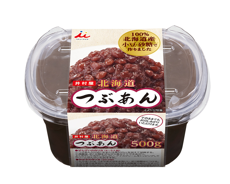 500g北海道つぶあん | 商品情報 | 井村屋株式会社