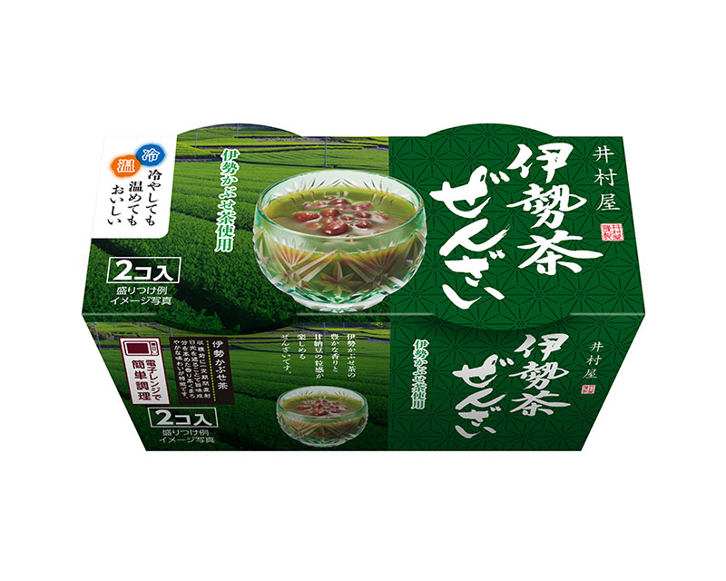 和風2連パック 伊勢茶ぜんざい 商品情報 井村屋株式会社 和風2連パック 伊勢茶ぜんざい 商品情報 井村屋株式会社