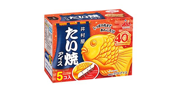 BOXたい焼アイス | 商品情報 | 井村屋株式会社