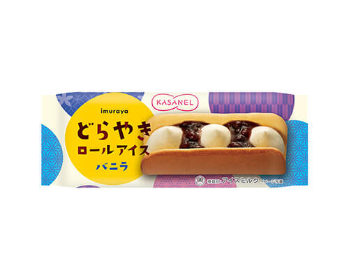 Kasanel どらやきロールアイス バニラ 商品情報 井村屋株式会社 Kasanel どらやきロールアイス バニラ 商品情報 井村屋株式会社