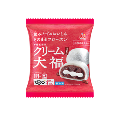 冷凍和菓子の4品「冷凍和菓子4コシリーズ」リニューアルのご案内